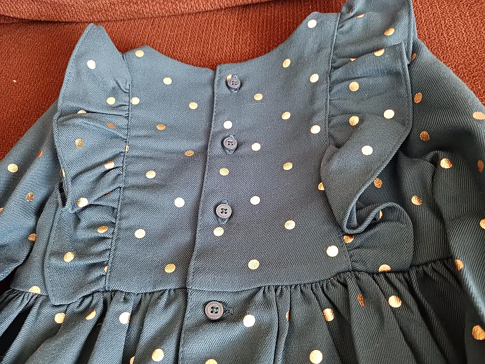 12 Mo Holiday Dress Set