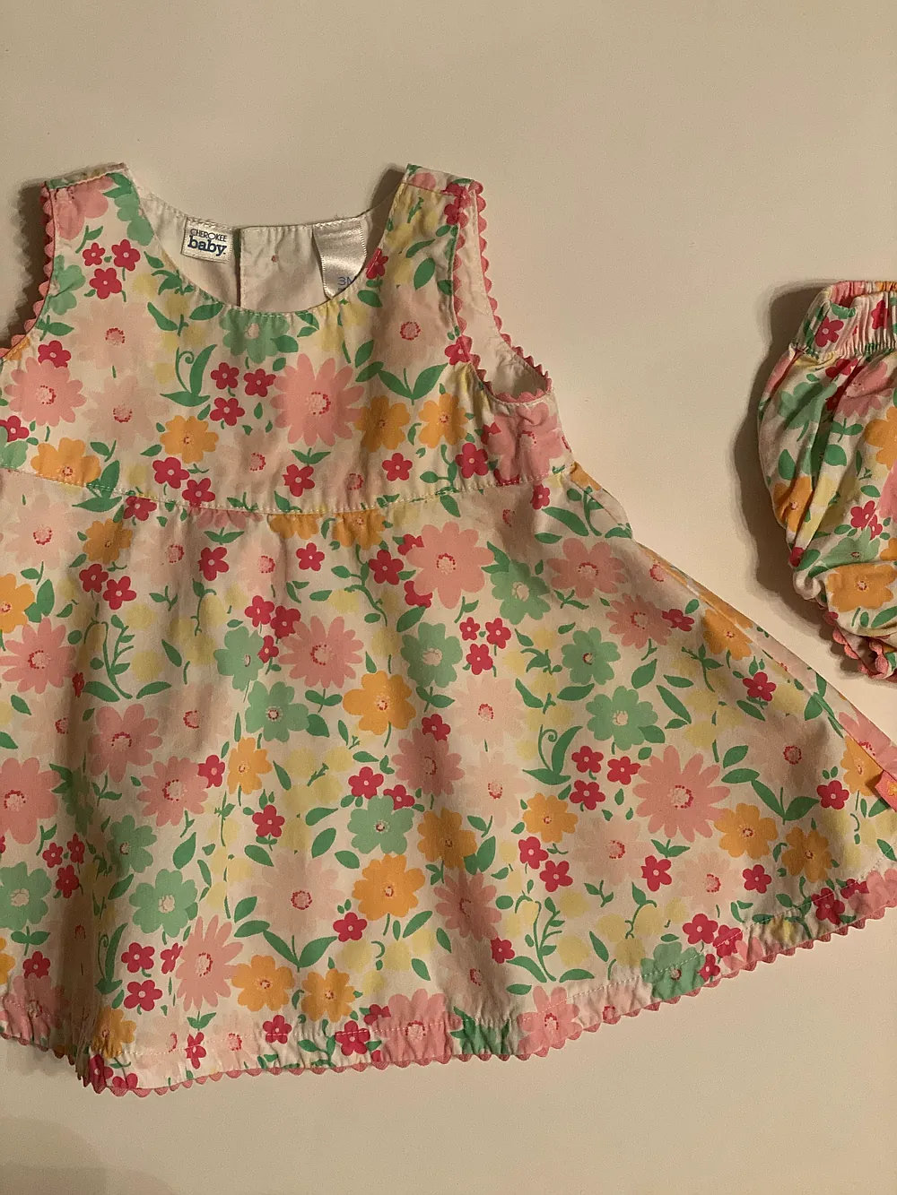 Floral print dress