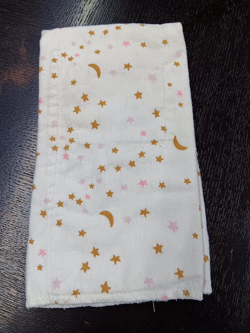 Stars and moon cloth diaper