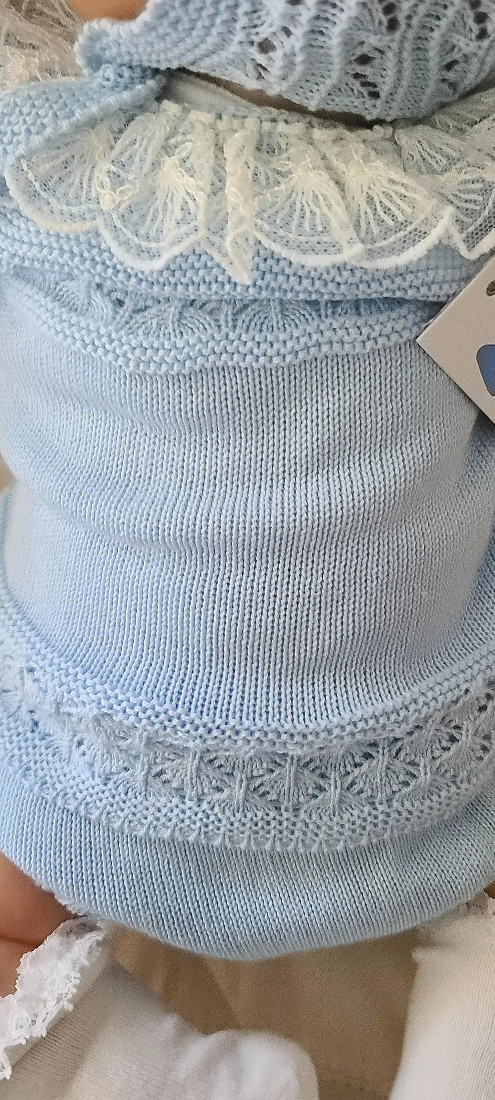 NB lace blue