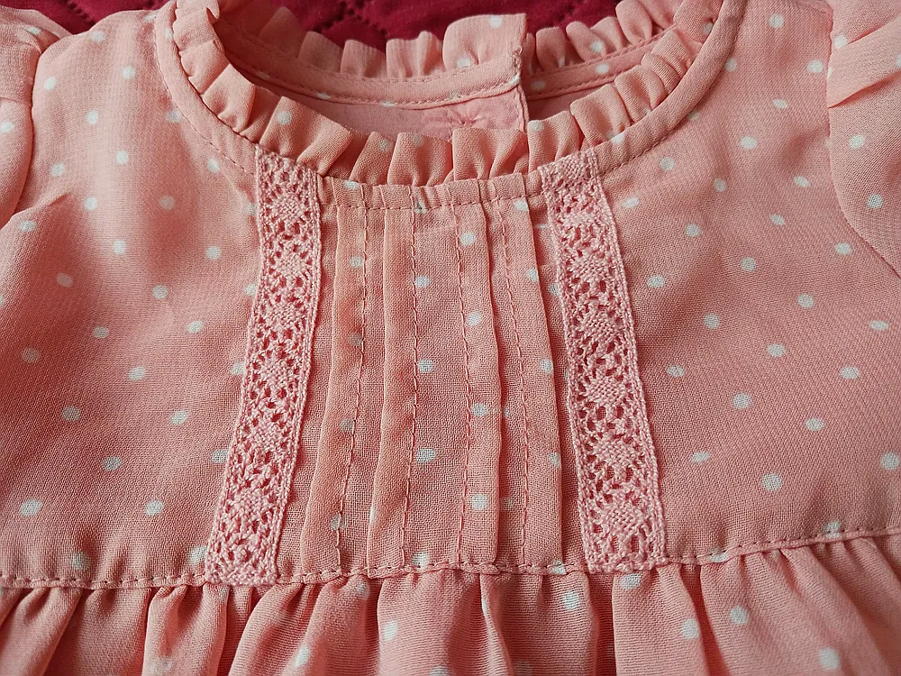 6-12 Mo Peach Dress