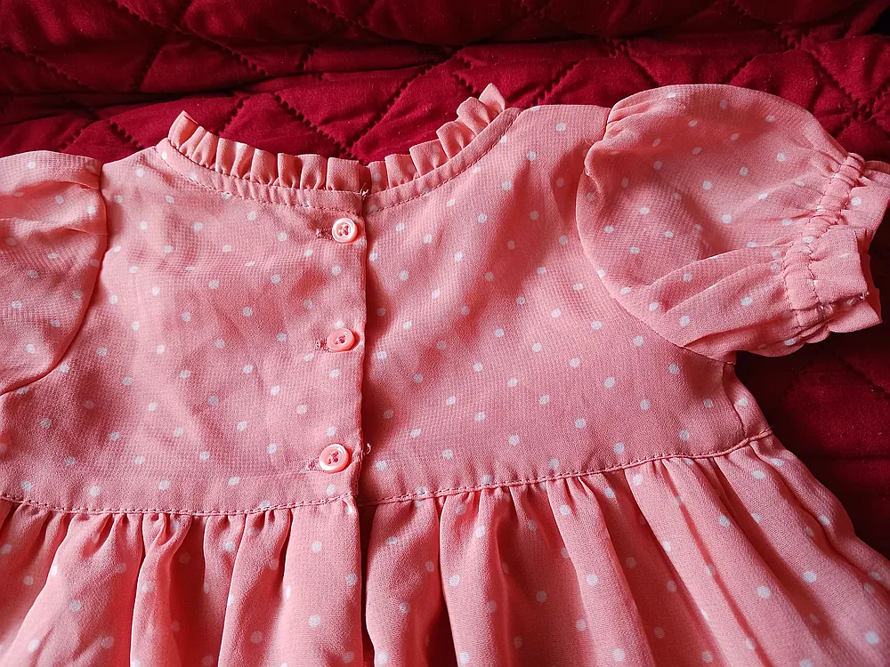6-12 Mo Peach Dress
