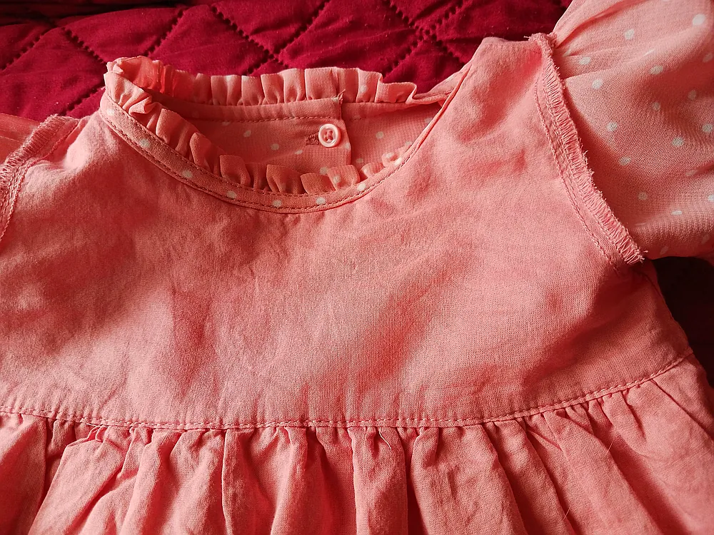 6-12 Mo Peach Dress