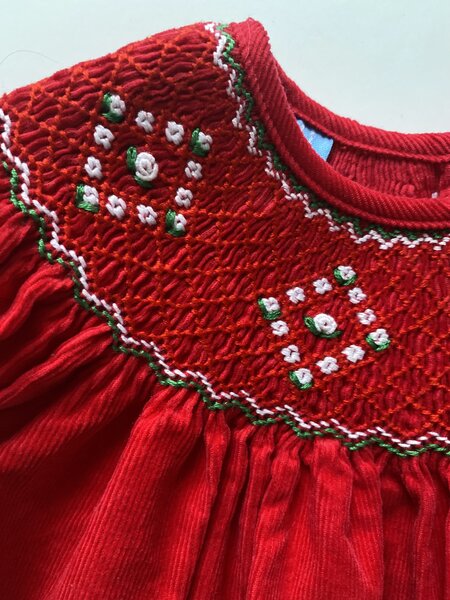 Anavini Hand Smocked Dres