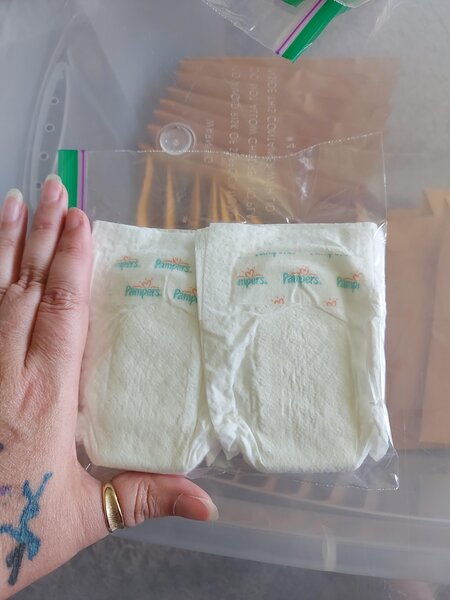 Micro preemie diapers