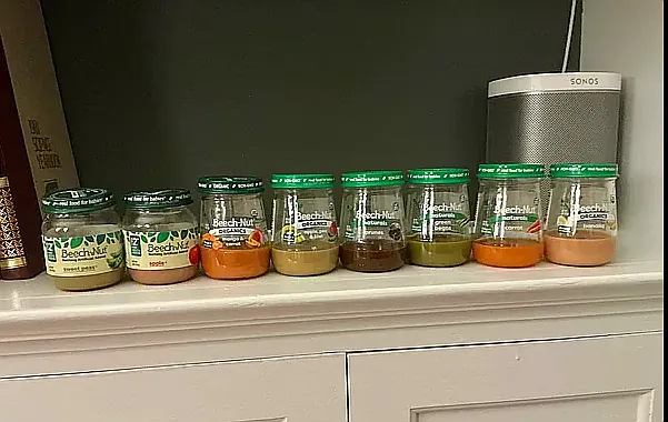 2 UnReal Meals Fake food jars